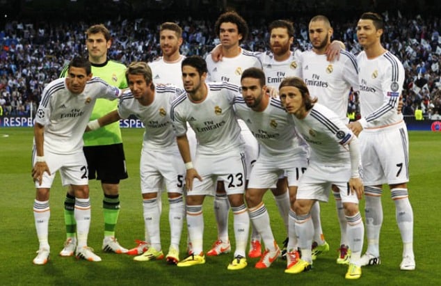 Real Madrid 2014/ UCL squad