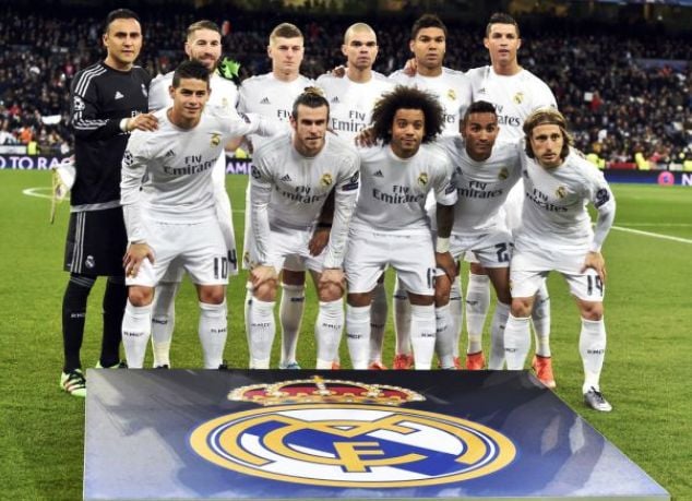 Real Madrid UCL squad 2016