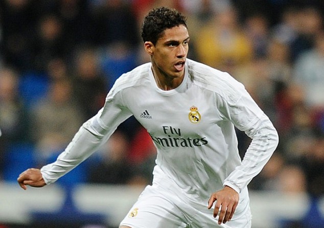 Varane in action for Real Madrid