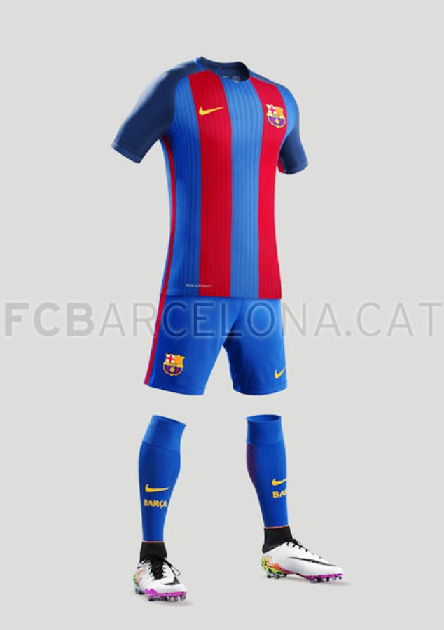 Barca new kit for the 2016/17 season