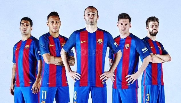 Barca new kit for the 2016/17 season