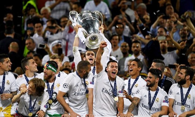 Real Madrid have won the 2015/16 Champions League title