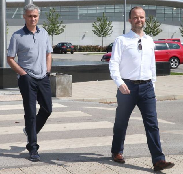 Mourinho and Ed Woodward