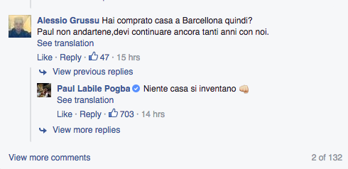 Paul Pogba, Barcelona, Juventus, Serie A, La Liga