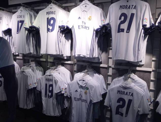 Real Madrid kits