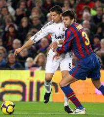 Barcelona vs Real Madrid: Gerard Pique holds a good record against Cristiano Ronaldo