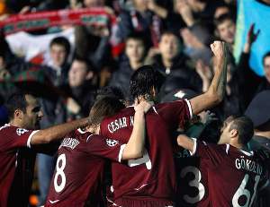 Rubin Kazan could offer Russia more pride by qualifying into the Last 16 of the Champions League on Tuesday.