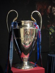 The Champions League trophy - who wil win it?