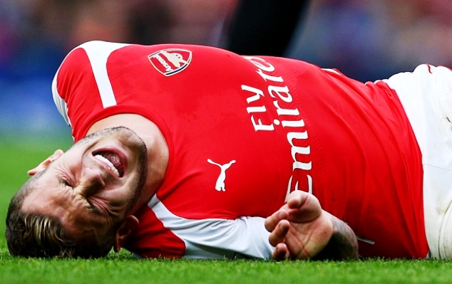 Wilshere out injured