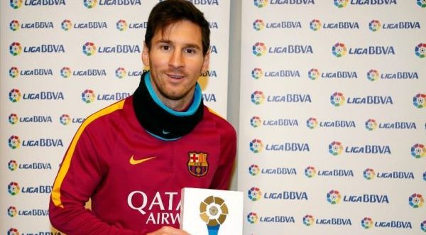 Lionel Messi, Player of the Month, Barca, La Liga