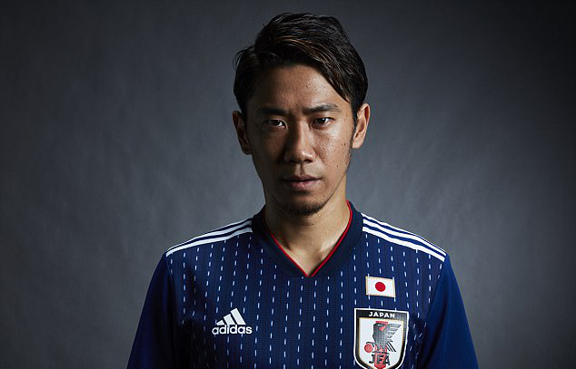 Shinji Kagawan, Japan, 2018 World Cup