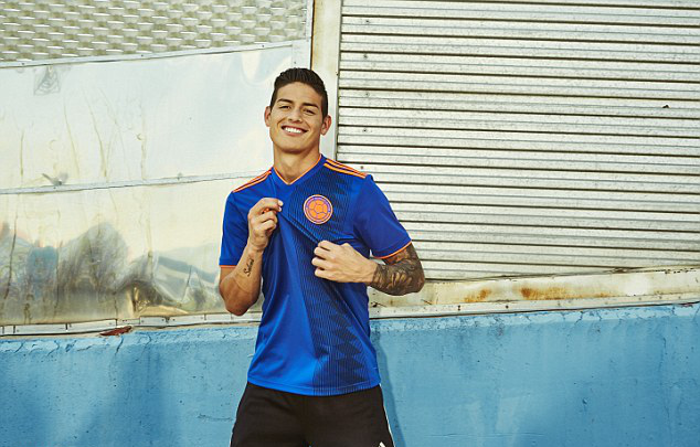 James Rodriguez, Colombia, 2018 World Cup