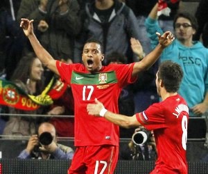 Nani is growing into a national hero in Portugal