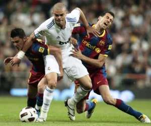 Pepe was at the center of Real Madrid's defensive approach against Barcelona during El Clasico.