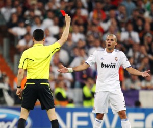 Pepe was shown a red card for a tackle he never committed on Dani Alves. This incident proved to be the turning point of El Clasico between Real Madrid and Barcelona