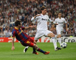Barcelona vs Real Madrid 2011: Lionel Messi is the player to watch in the next Champions League Clasico.