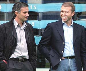 Jose Mourinho cannot get along Roman Abramovich at Chelsea.
