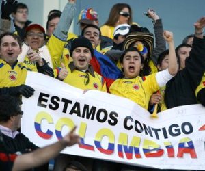 Colombia have a positive image worldwide in football thanks to their passionate fans.