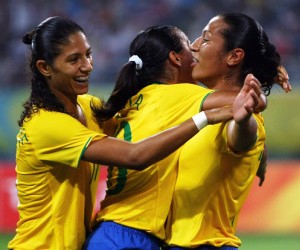 Brazil are poised to qualify from Group D quite convincingly at the 2011 FIFA Women's World Cup.