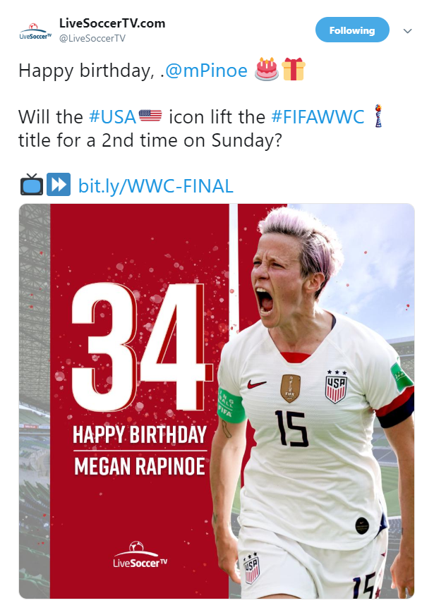 Megan Rapinoe, USWNT, FIFA Women's World Cup