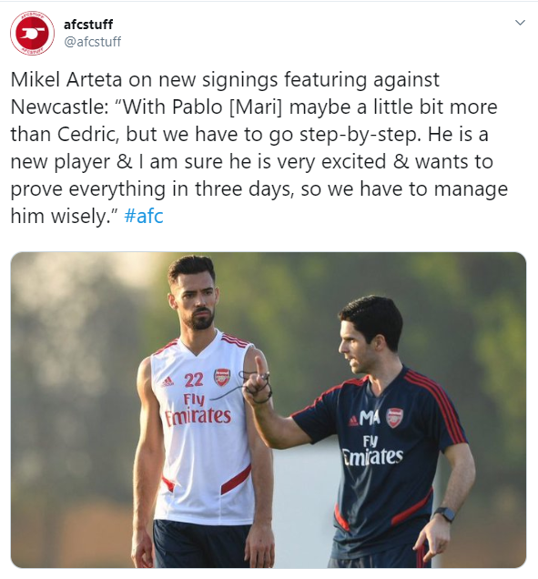 Pablo Mari, Arsenal, English Premier League