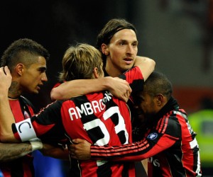 AC Milan are eying the Supercoppa Italia trophy on Saturday, August 6 2011.