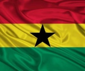 Ghana's pride - the tricolour flag