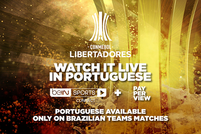 beIN Sports streaming Libertadores in Portuguese