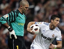Cristiano Ronaldo has been tipped to overcome his troubles with a goal against Barcelona.