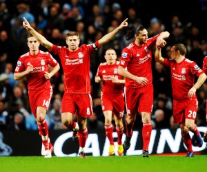 Liverpool are poised to defeat Cardiff City and lift the 2011/12 Carling Cup trophy.