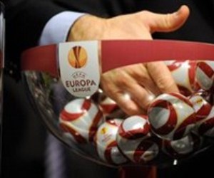 The UEFA Europa League draw.