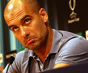 Barcelona's Pep Guardiola is apparently not impressed by Jose Mourinho's mind games.