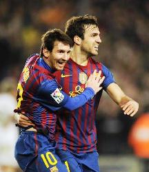 Lionel Messi and Cesc Fabregas could create the damage for Barcelona against Chelsea.