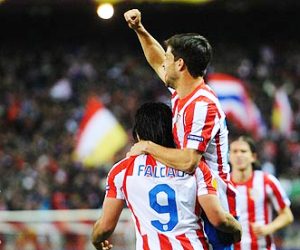 Atletico Madrid have a 50/50 chance of winning the 2011/12 UEFA Europa League title.