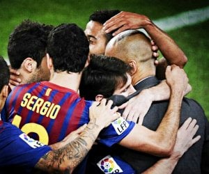 Barcelona's players want to give Pep Guardiola a glorious farewell with victory over Athletic Bilbao in the 2012 Copa del Rey final.
