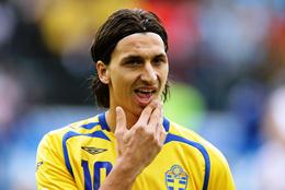 Zlatan Ibrahimovic is Sweden's captain. He will feature at Euro 2012.
