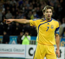 Andriy Schevchenko will lead Ukraine during Euro 2012.