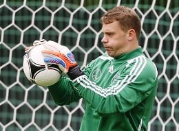 Manuel Neuer is an expert at catching balls. Watch out for the Germany goalkeeper at UEFA Euro 2012.