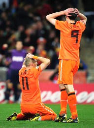 Arjen Robben and Robin van Persie - the Netherlands have 2 top attackers in their team.