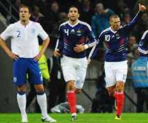 England vs France on Monday, June 11 at UEFA Euro 2012.