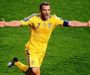 Shevchenko was Ukraine's star man against Sweden.