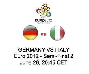 Germany vs Italy - Euro 2012 Semi-Final