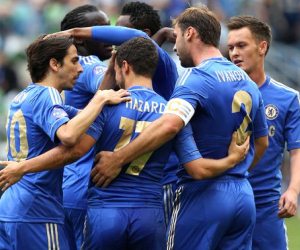 Edin Hazard and Lukaku shined in Chelsea's first 2012 World Football Challenge match.