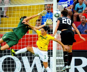 Brazil and USA are set to add spark in the first day of the 2012 Olympic Women's Football tournament.