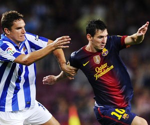 Lionel Messi has started the Pichichi battle on a fierce note with a brace against Real Sociedad.