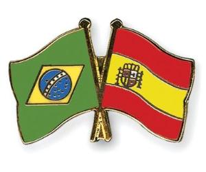 Brazil and Spain engage in international friendly matches on September 7, 2012
