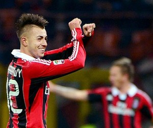 El Shaarawy enters the Catania vs Milan match as the top scorer in the Italian Serie A.