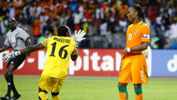 Didier Drogba failed to guide Cote d'Ivoire past Zambia in the 2012 AFCON final.