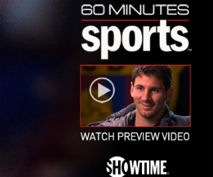 Lionel Messi will feature on 60 minutes Sport