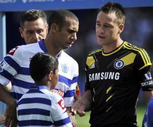 Anton Ferdinand refused to shake John Terry's hand when Queens Park Rangers hosted Chelsea in September 2012.